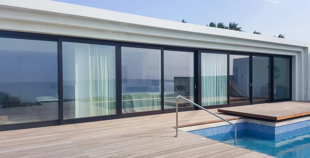 Casa moderna puertas corrrederas