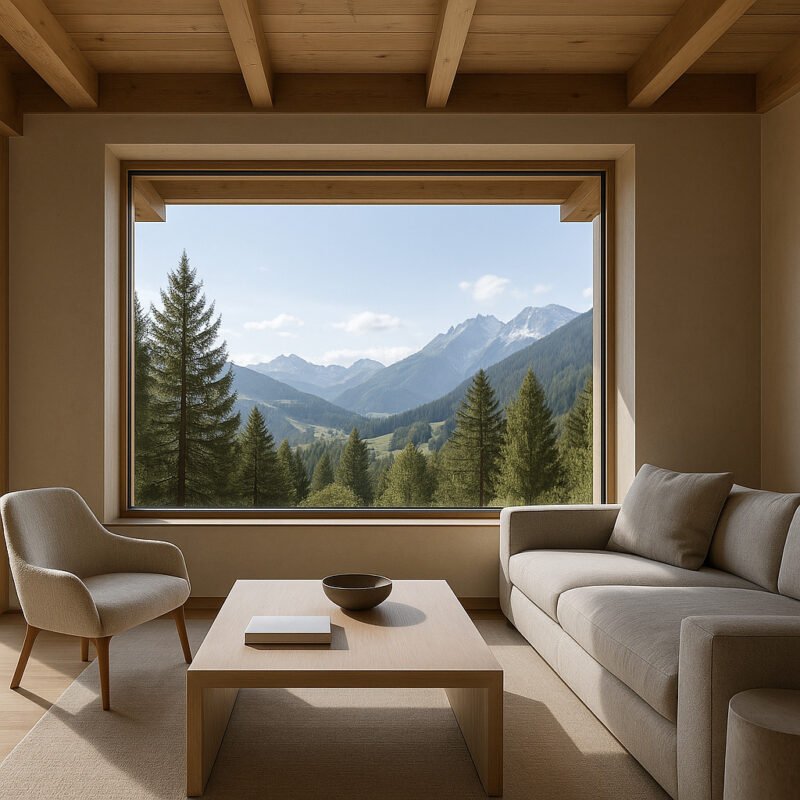 Ventana minimalista sofa