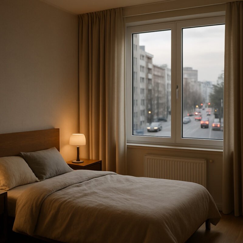 Ventana insonorizada